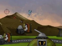 Missile Attack background