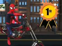 Spider Man Motorbike background