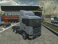 American 18 Wheeler Truck Sim background
