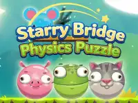 Starry Bridge Physics Puzzle background