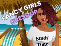 Fancy Girls Dress Up background