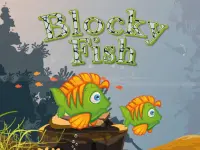 Blocky Fish background