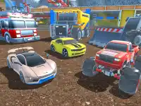 Mad Cars Racing and Crash background