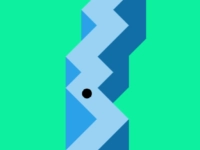 Great ZigZag Game 3D background