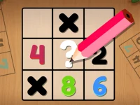 Classic Sudoku Puzzle background