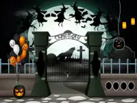 Halloween Cemetery Escape 2 background