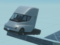 Future Truck Parkour background