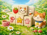 Cartoon Mahjong background