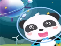 Baby Panda Up background
