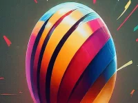 Bouncy Ball Vanishing Bars background