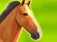 Horse Run 3D background