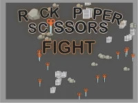 Rock Paper Scissors Fight background