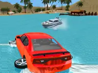 Water Slide Car Race background