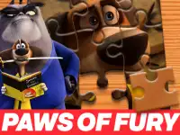 Paws of Fury The Legend of Hank Jigsaw Puzzle background