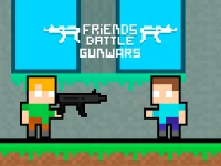 Friends Battle Gunwars background