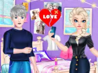 Elsa Heart Break Time background