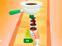 Coffee Run 3D background