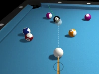 3d Billiard 8 ball Pool background