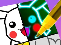 Drawing Carnival background