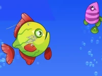 Fish Grow Eating Fish background