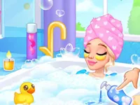 Princess Back Spa Salon background