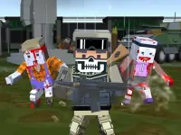 Pixel multiplayer survival zombie background