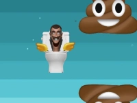 Skibidi Toilets: Flappy background