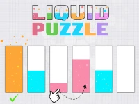 Liquid puzzle : sort the color background