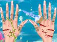 Mermaid Save The Ocean background