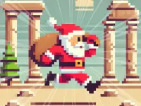 Retro Santa background