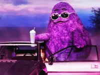 Grimace Shake Hidden Skibidi Toilet background