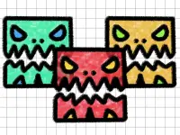 Geometry Dash Paper Note background