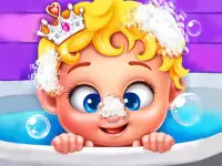 Sweet Girl Magic Princess Caring background