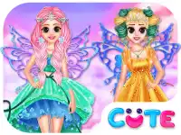 Princess In Colourful Wonderland background