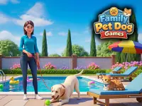 Family Pet Dog Games background