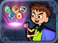 Ben 10 Halloween Bubble Shooter background