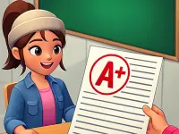 My School Life Adventure background