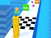 Stack Cube Surfer 3d background