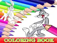 Coloring Book for Bugs Bunny background