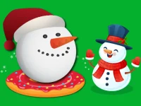 Flappy Snowball Xmas background