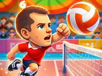 Head Volleyball Sport Game background
