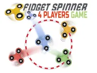 Fidget spinner: 4 players game background
