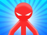 Red Stickman vs Monster School background