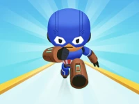 Robo Running 3D background