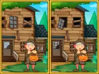 Spot The Differences Halloween background