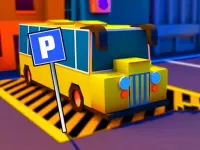 Bus Parking 3D Game background