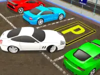 Car Park in City background