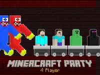 MinerCraft Party - 4 Player background
