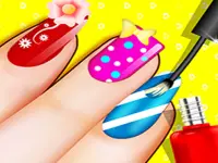 Halloween Nails Saloon Color background