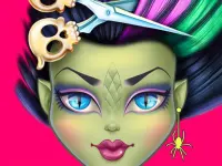 Monster Hair Salon background